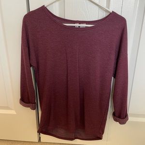 ❤️H&M Basics Maroon Top